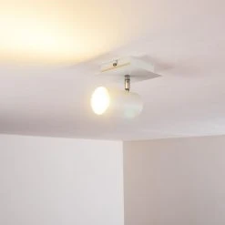 Hofstein Zuoz Deckenleuchte Wei&szlig;, 1-flammig -Bürolampen Verkäufe zuoz deckenleuchte h3340073 do1 12