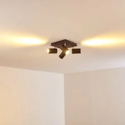 Hofstein Zuoz Deckenleuchte Chrom, Rostfarben, 4-flammig 35 Hofstein Zuoz Deckenleuchte Chrom, Rostfarben, 4-flammig -Bürolampen Verkäufe zuoz deckenleuchte h3341438 do1 12