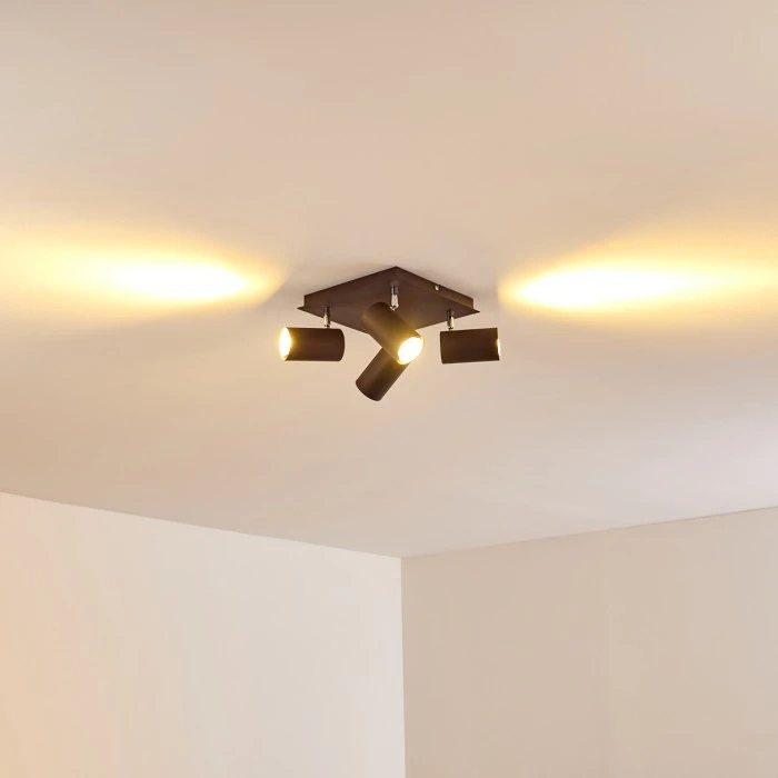 Hofstein Zuoz Deckenleuchte Chrom, Rostfarben, 4-flammig 18 Hofstein Zuoz Deckenleuchte Chrom, Rostfarben, 4-flammig – Bild 18