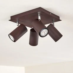 Hofstein Zuoz Deckenleuchte Chrom, Rostfarben, 4-flammig 42 Hofstein Zuoz Deckenleuchte Chrom, Rostfarben, 4-flammig -Bürolampen Verkäufe zuoz deckenleuchte h3341438 do1 19