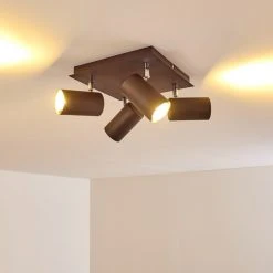 Hofstein Zuoz Deckenleuchte Chrom, Rostfarben, 4-flammig 43 Hofstein Zuoz Deckenleuchte Chrom, Rostfarben, 4-flammig -Bürolampen Verkäufe zuoz deckenleuchte h3341438 do1 20