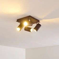 Hofstein Zuoz Deckenleuchte Chrom, Rostfarben, 4-flammig 44 Hofstein Zuoz Deckenleuchte Chrom, Rostfarben, 4-flammig -Bürolampen Verkäufe zuoz deckenleuchte h3341438 do1 21