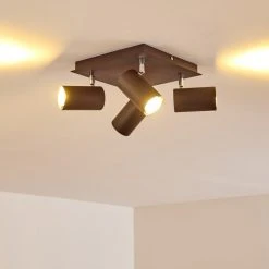 Hofstein Zuoz Deckenleuchte Chrom, Rostfarben, 4-flammig 30 Hofstein Zuoz Deckenleuchte Chrom, Rostfarben, 4-flammig -Bürolampen Verkäufe zuoz deckenleuchte h3341438 do1 7