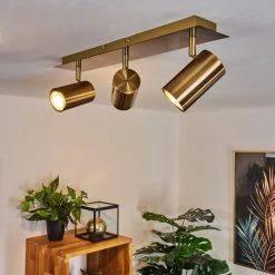 Hofstein Zuoz Deckenleuchte Altmessing, 3-flammig -Bürolampen Verkäufe zuoz deckenleuchte h3434703 8