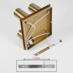 Hofstein Zuoz Deckenleuchte Altmessing, 4-flammig 14 Hofstein Zuoz Deckenleuchte Altmessing, 4-flammig -Bürolampen Verkäufe zuoz deckenleuchte h3434727 4
