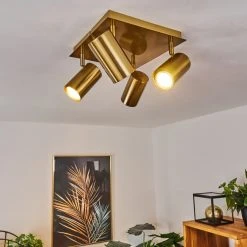 Hofstein Zuoz Deckenleuchte Altmessing, 4-flammig 16 Hofstein Zuoz Deckenleuchte Altmessing, 4-flammig -Bürolampen Verkäufe zuoz deckenleuchte h3434727 6