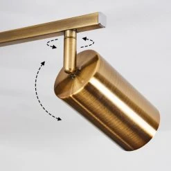 Hofstein Zuoz Deckenleuchte Altmessing, 5-flammig -Bürolampen Verkäufe zuoz deckenleuchte h3439081 5